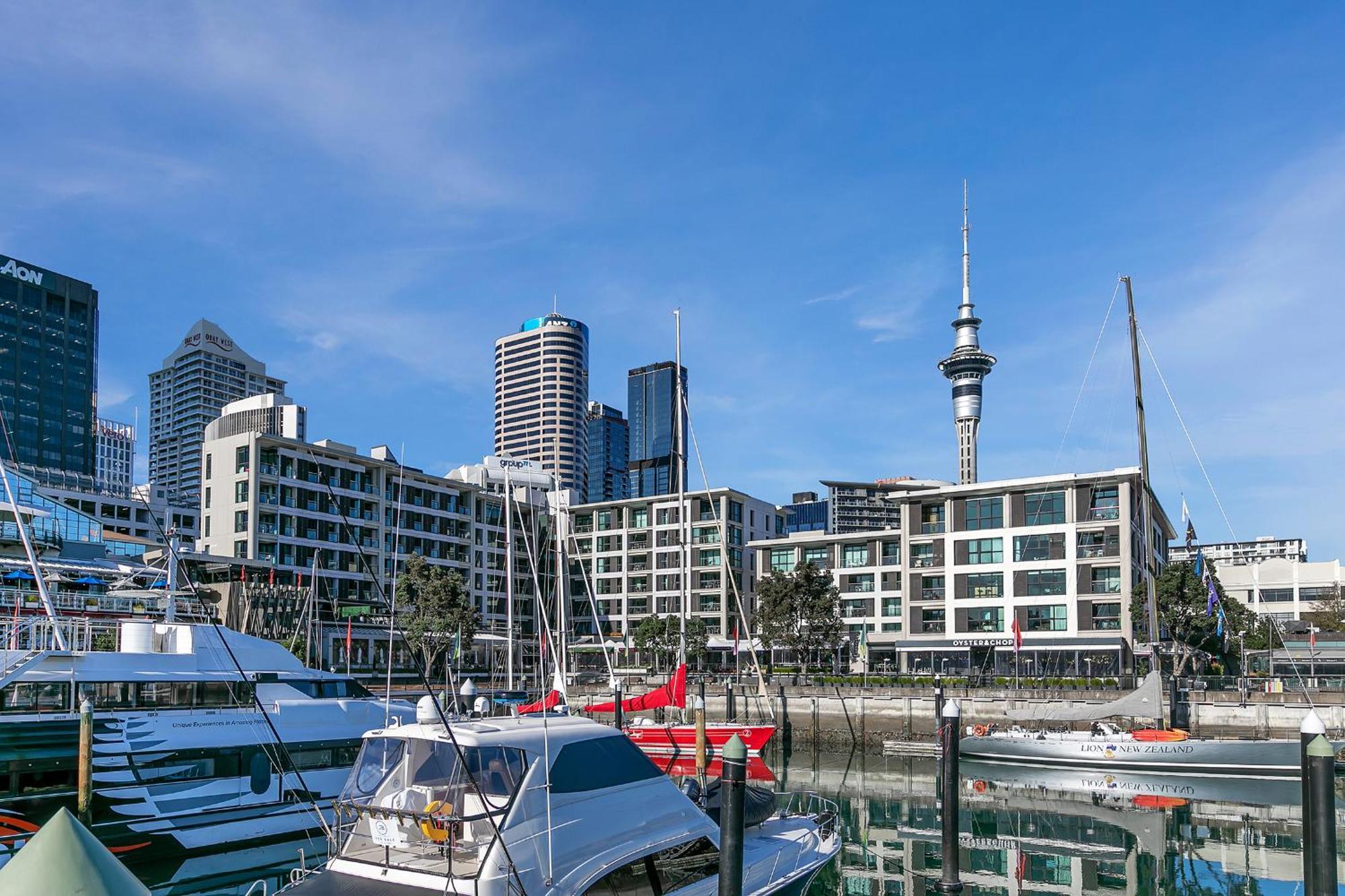 Exquisite Sun Soaked Corner Apartment Auckland Bagian luar foto